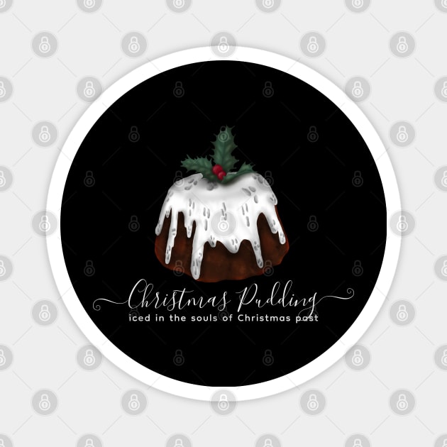 Christmas Pudding Souls Magnet by H. R. Sinclair